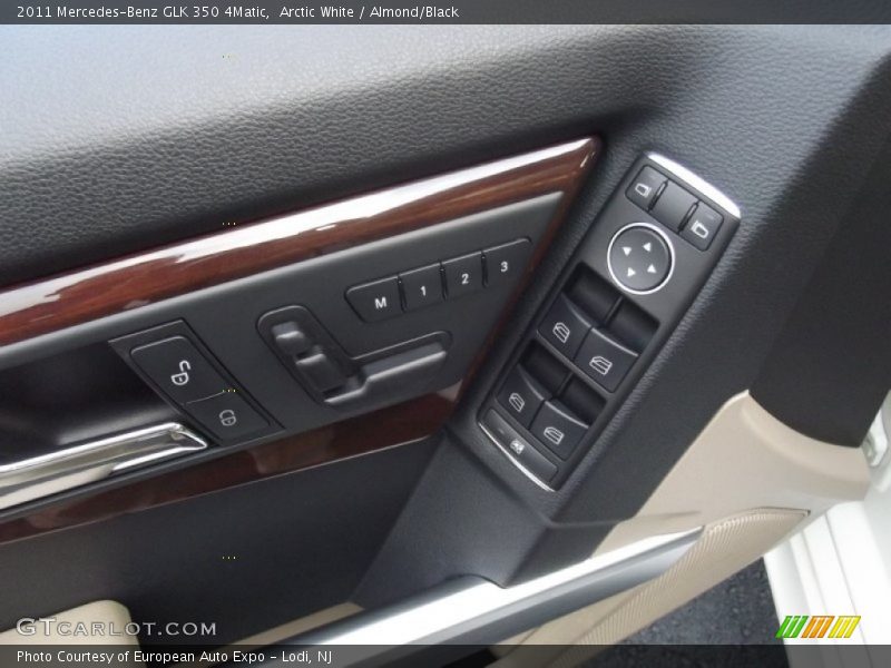 Arctic White / Almond/Black 2011 Mercedes-Benz GLK 350 4Matic