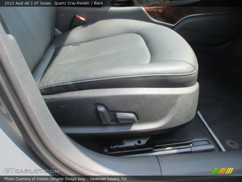Quartz Gray Metallic / Black 2013 Audi A6 2.0T Sedan