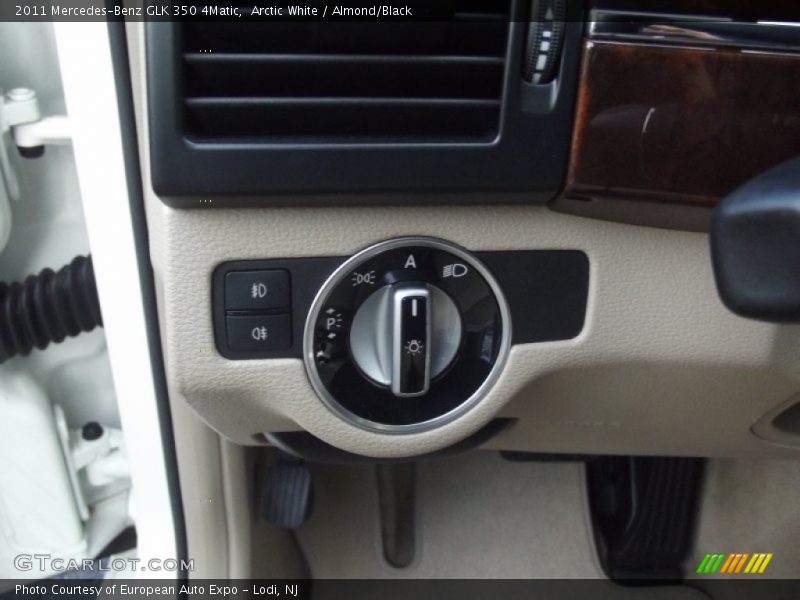 Arctic White / Almond/Black 2011 Mercedes-Benz GLK 350 4Matic