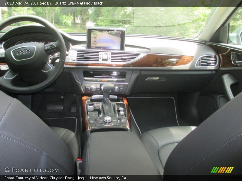 Quartz Gray Metallic / Black 2013 Audi A6 2.0T Sedan