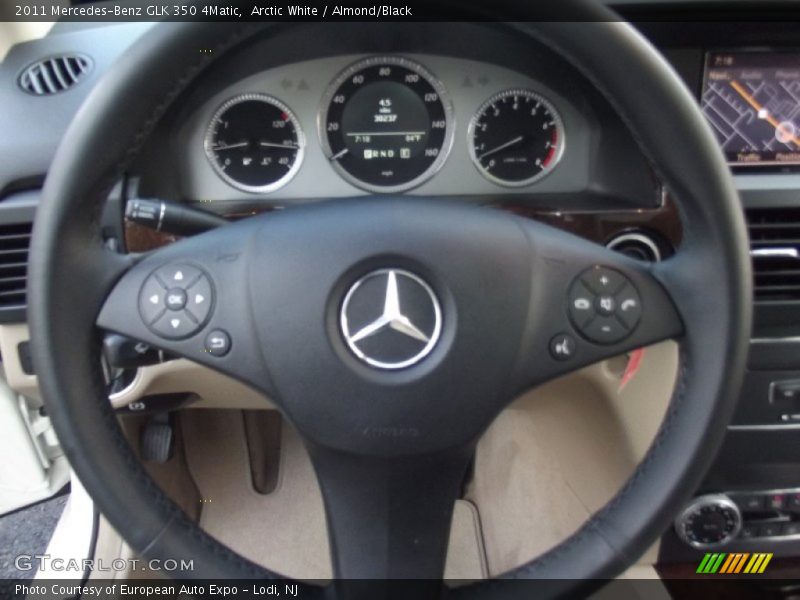 Arctic White / Almond/Black 2011 Mercedes-Benz GLK 350 4Matic