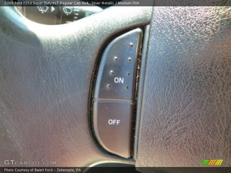 Silver Metallic / Medium Flint 2006 Ford F350 Super Duty XLT Regular Cab 4x4
