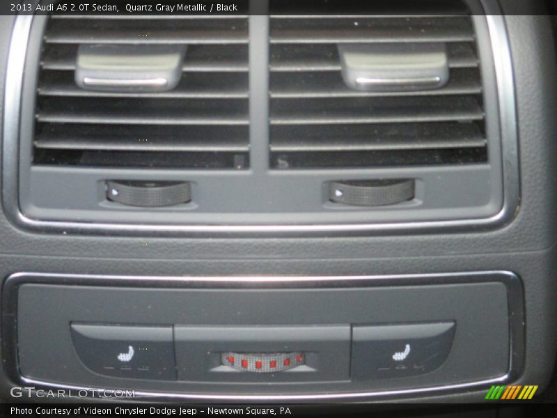 Quartz Gray Metallic / Black 2013 Audi A6 2.0T Sedan
