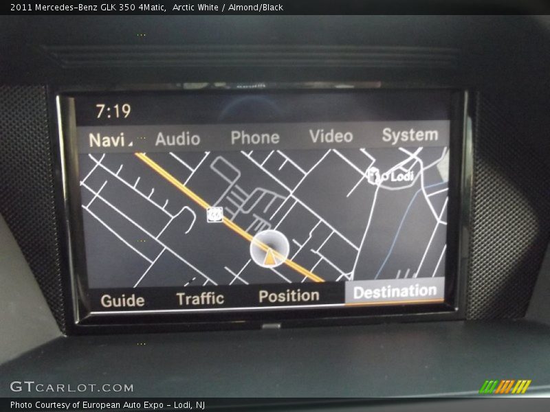 Arctic White / Almond/Black 2011 Mercedes-Benz GLK 350 4Matic