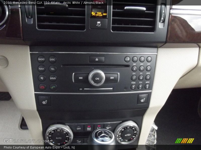Arctic White / Almond/Black 2011 Mercedes-Benz GLK 350 4Matic