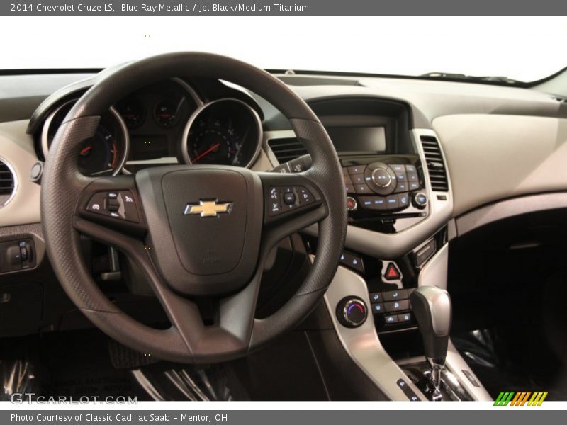 Blue Ray Metallic / Jet Black/Medium Titanium 2014 Chevrolet Cruze LS
