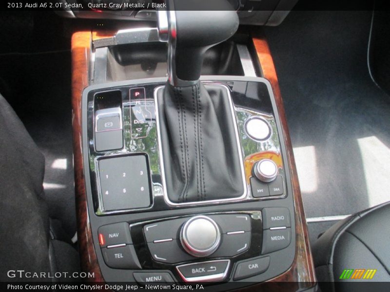 Quartz Gray Metallic / Black 2013 Audi A6 2.0T Sedan