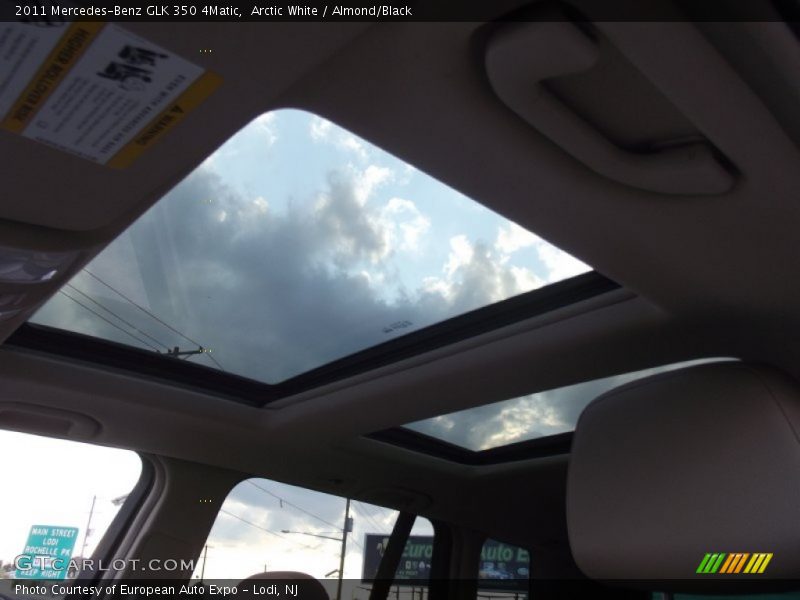Arctic White / Almond/Black 2011 Mercedes-Benz GLK 350 4Matic