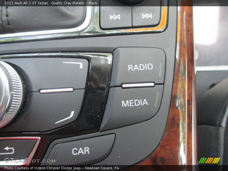 Quartz Gray Metallic / Black 2013 Audi A6 2.0T Sedan