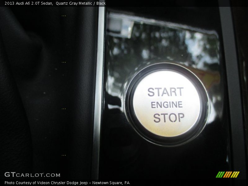 Quartz Gray Metallic / Black 2013 Audi A6 2.0T Sedan