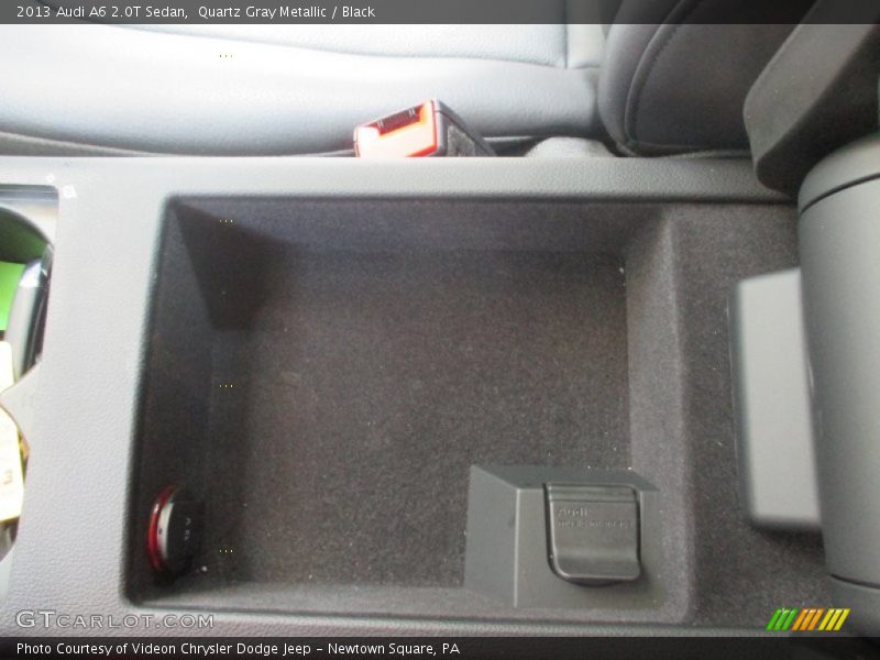 Quartz Gray Metallic / Black 2013 Audi A6 2.0T Sedan