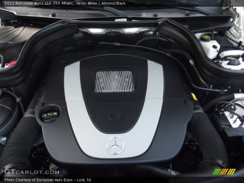Arctic White / Almond/Black 2011 Mercedes-Benz GLK 350 4Matic
