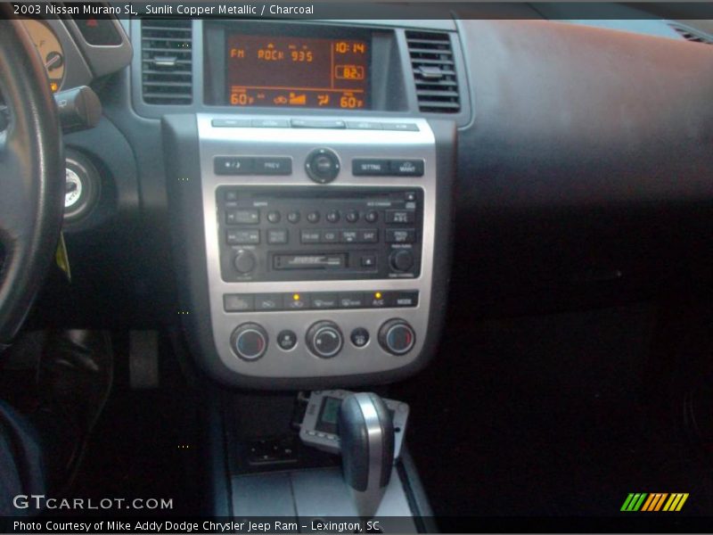 Sunlit Copper Metallic / Charcoal 2003 Nissan Murano SL