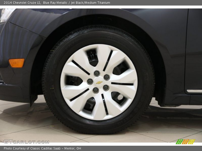 Blue Ray Metallic / Jet Black/Medium Titanium 2014 Chevrolet Cruze LS