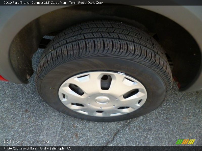 Torch Red / Dark Gray 2010 Ford Transit Connect XLT Cargo Van