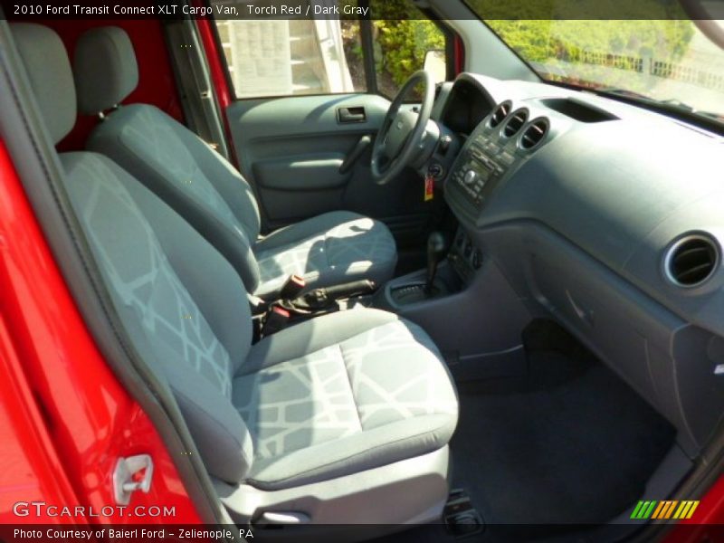 Torch Red / Dark Gray 2010 Ford Transit Connect XLT Cargo Van