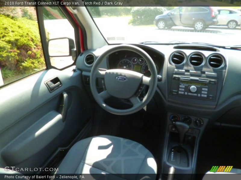 Torch Red / Dark Gray 2010 Ford Transit Connect XLT Cargo Van
