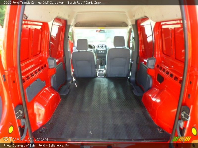 Torch Red / Dark Gray 2010 Ford Transit Connect XLT Cargo Van