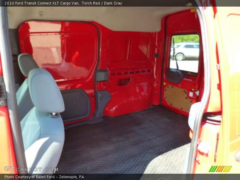 Torch Red / Dark Gray 2010 Ford Transit Connect XLT Cargo Van