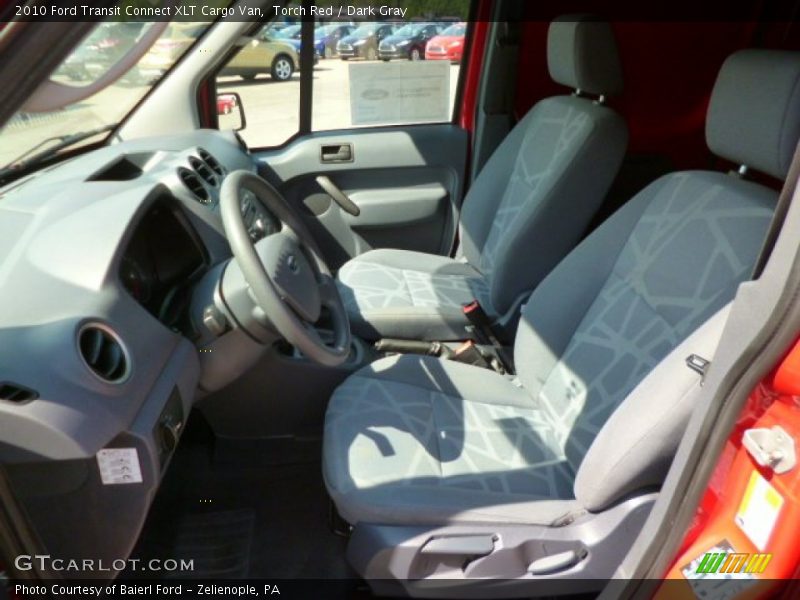 Torch Red / Dark Gray 2010 Ford Transit Connect XLT Cargo Van