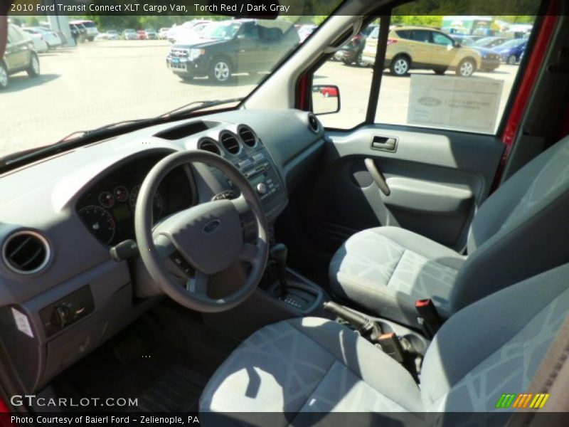 Torch Red / Dark Gray 2010 Ford Transit Connect XLT Cargo Van