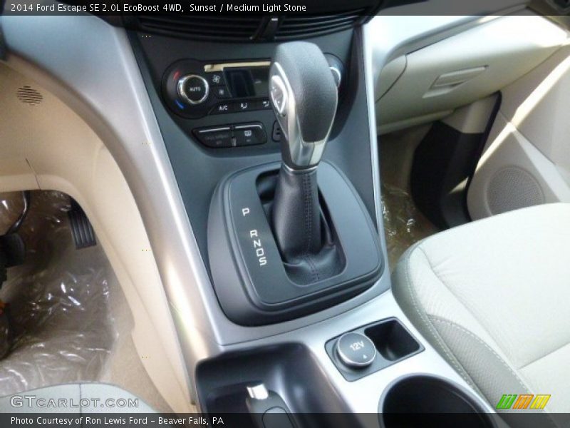 Sunset / Medium Light Stone 2014 Ford Escape SE 2.0L EcoBoost 4WD