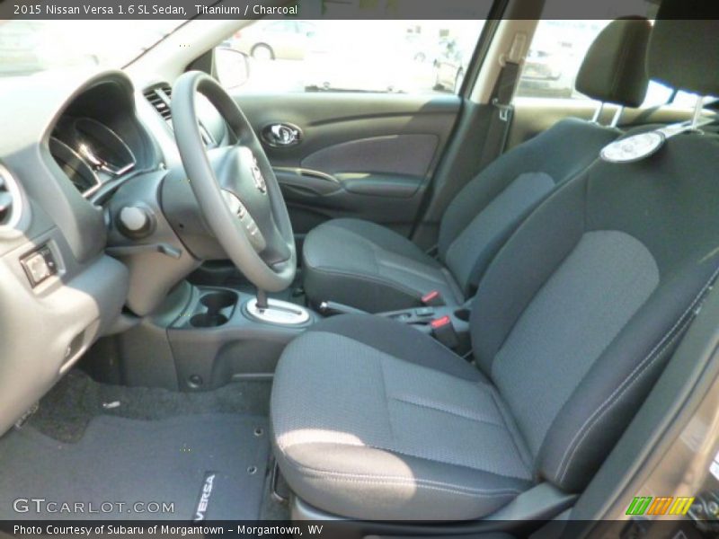 Titanium / Charcoal 2015 Nissan Versa 1.6 SL Sedan
