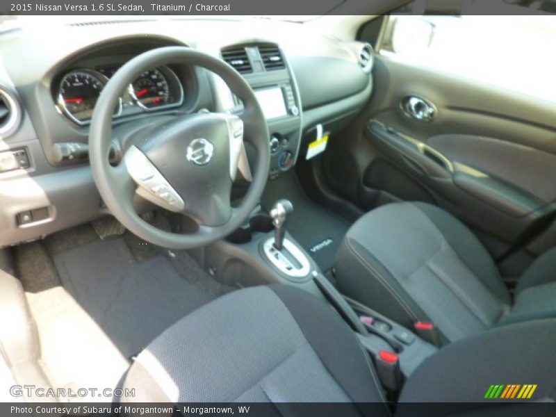 Titanium / Charcoal 2015 Nissan Versa 1.6 SL Sedan