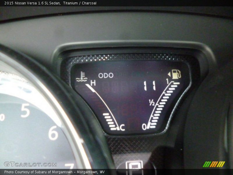 Titanium / Charcoal 2015 Nissan Versa 1.6 SL Sedan