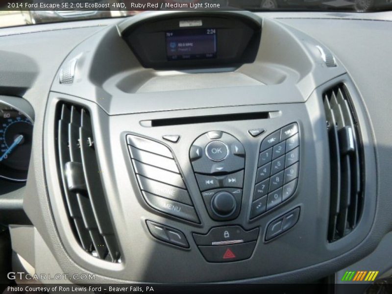 Ruby Red / Medium Light Stone 2014 Ford Escape SE 2.0L EcoBoost 4WD