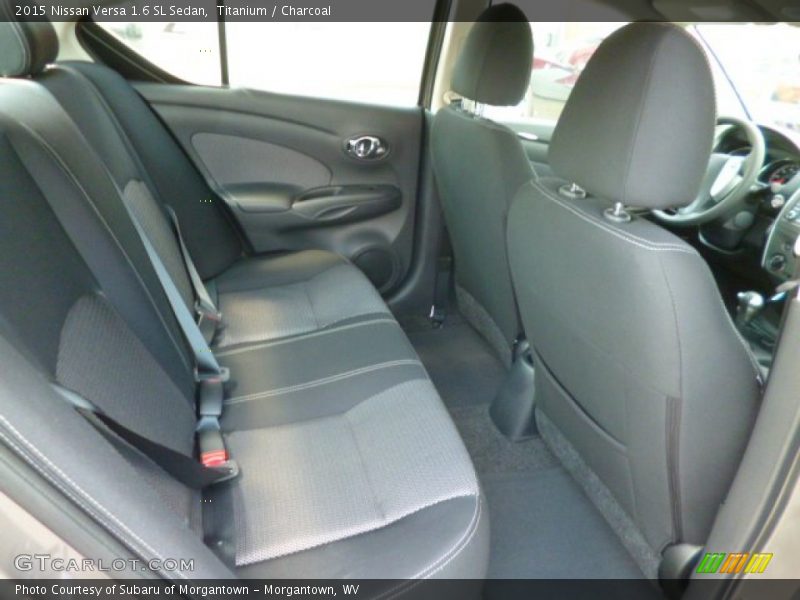 Titanium / Charcoal 2015 Nissan Versa 1.6 SL Sedan