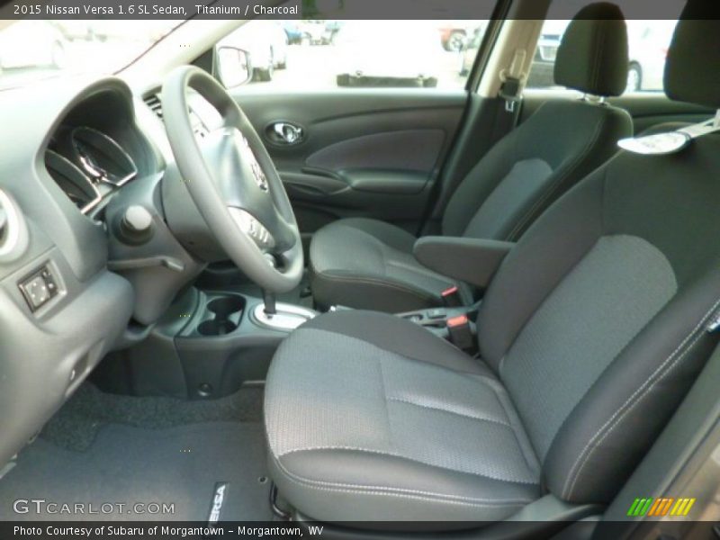 Titanium / Charcoal 2015 Nissan Versa 1.6 SL Sedan