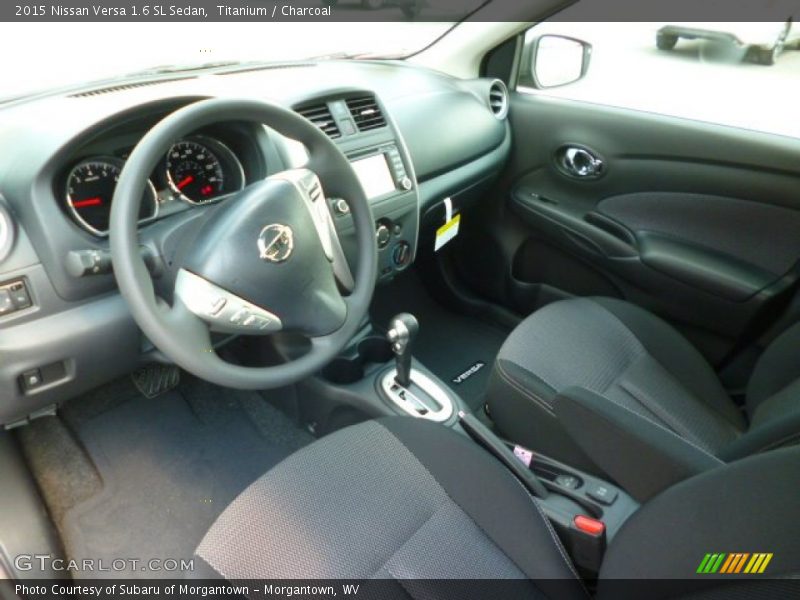 Titanium / Charcoal 2015 Nissan Versa 1.6 SL Sedan