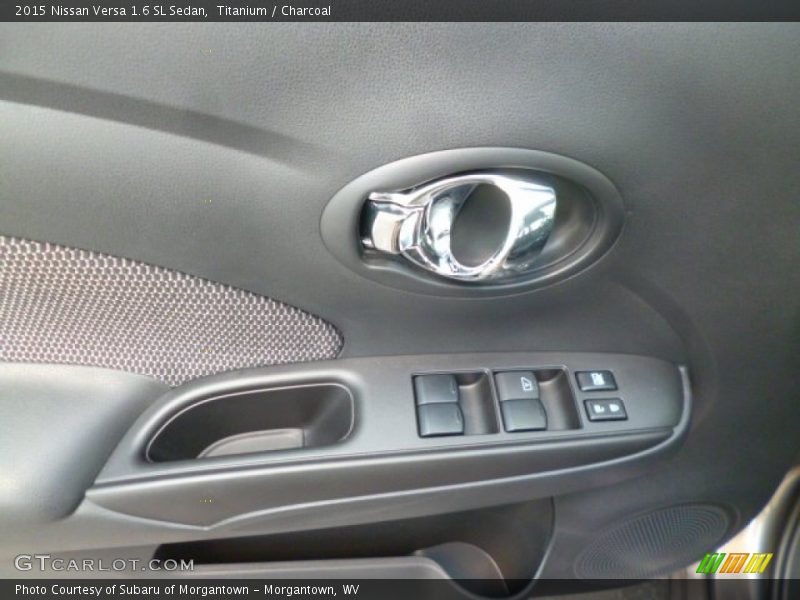 Titanium / Charcoal 2015 Nissan Versa 1.6 SL Sedan