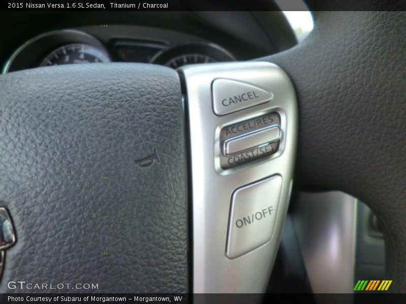 Titanium / Charcoal 2015 Nissan Versa 1.6 SL Sedan