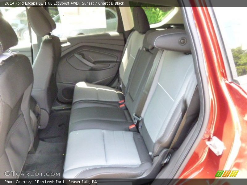 Sunset / Charcoal Black 2014 Ford Escape SE 1.6L EcoBoost 4WD