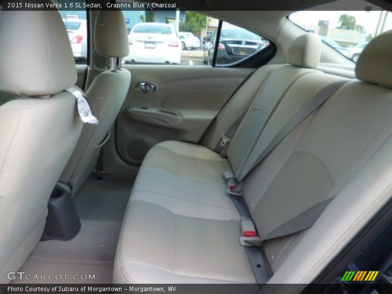 Graphite Blue / Charcoal 2015 Nissan Versa 1.6 SL Sedan