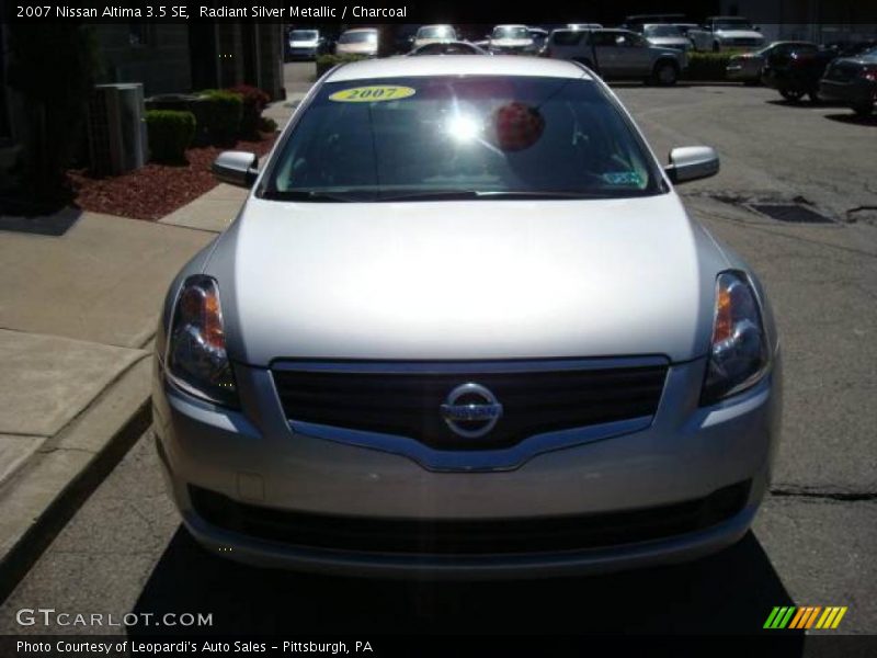 Radiant Silver Metallic / Charcoal 2007 Nissan Altima 3.5 SE