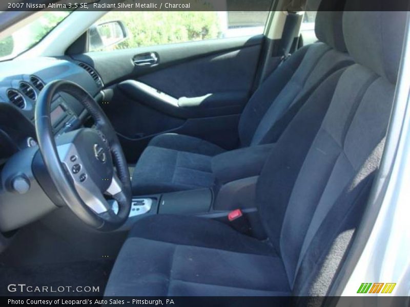 Radiant Silver Metallic / Charcoal 2007 Nissan Altima 3.5 SE