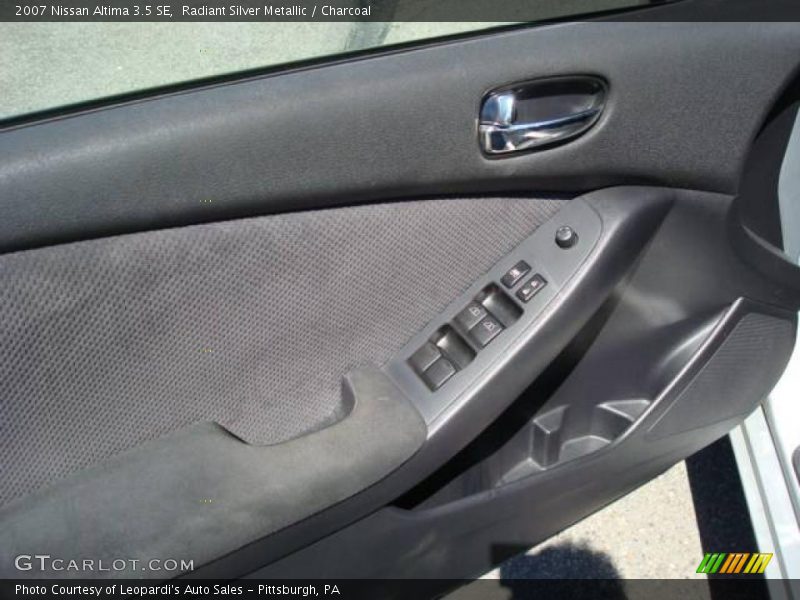 Radiant Silver Metallic / Charcoal 2007 Nissan Altima 3.5 SE