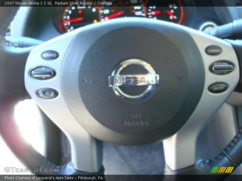 Radiant Silver Metallic / Charcoal 2007 Nissan Altima 3.5 SE