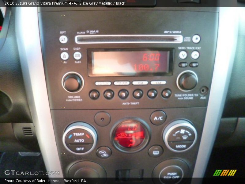 Slate Grey Metallic / Black 2010 Suzuki Grand Vitara Premium 4x4