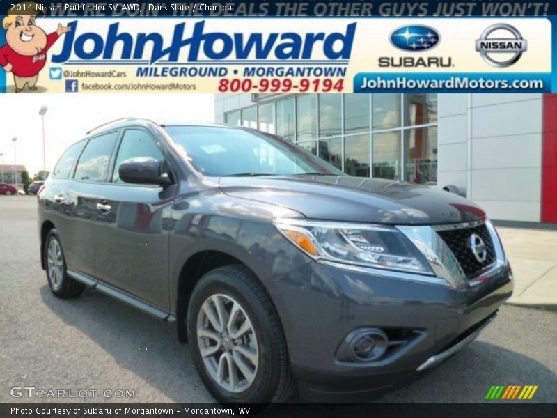 Dark Slate / Charcoal 2014 Nissan Pathfinder SV AWD
