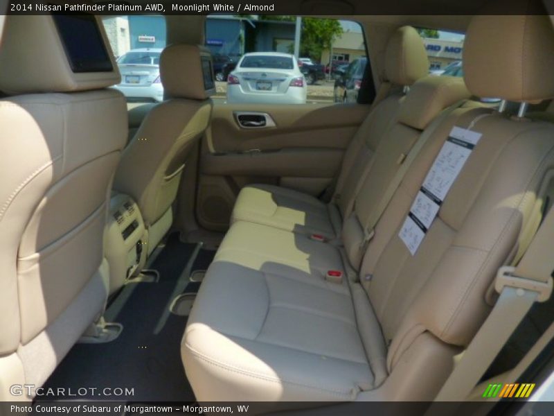 Moonlight White / Almond 2014 Nissan Pathfinder Platinum AWD