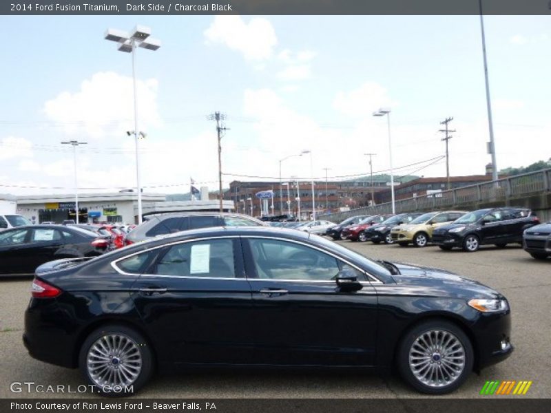 Dark Side / Charcoal Black 2014 Ford Fusion Titanium