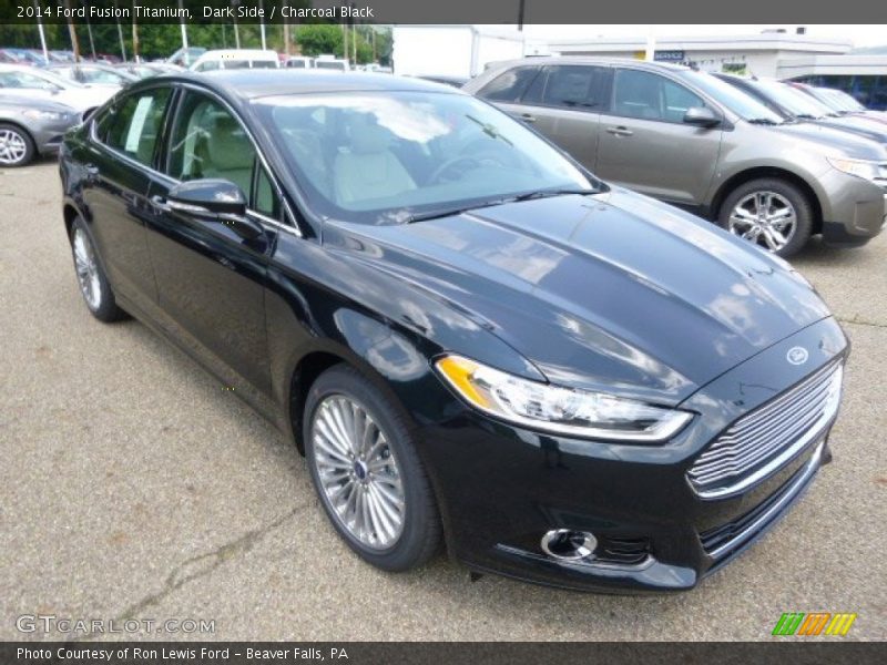 Dark Side / Charcoal Black 2014 Ford Fusion Titanium