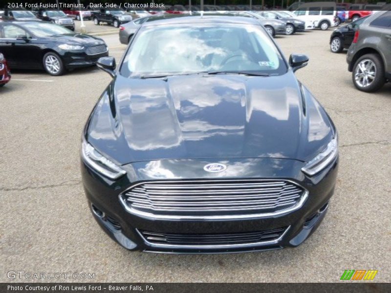 Dark Side / Charcoal Black 2014 Ford Fusion Titanium