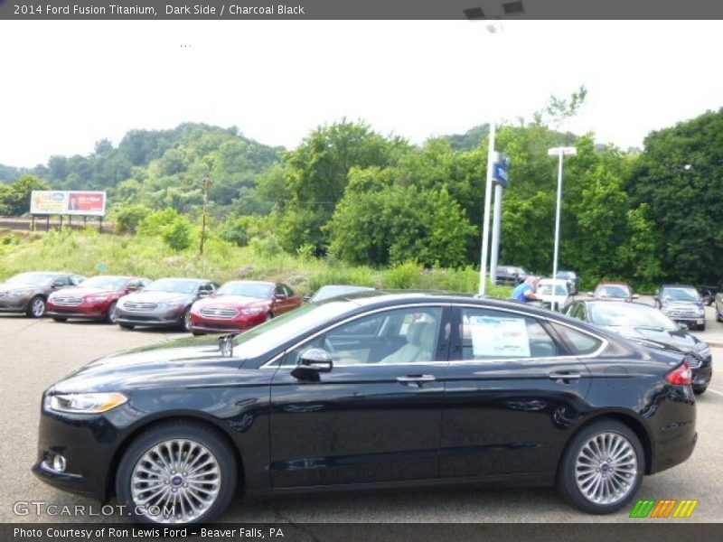 Dark Side / Charcoal Black 2014 Ford Fusion Titanium