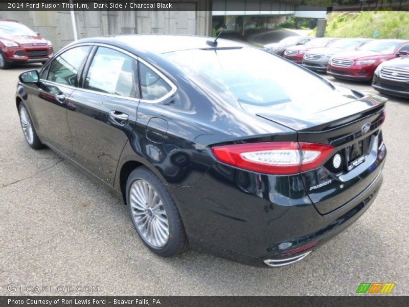 Dark Side / Charcoal Black 2014 Ford Fusion Titanium