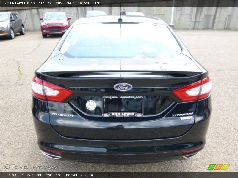 Dark Side / Charcoal Black 2014 Ford Fusion Titanium